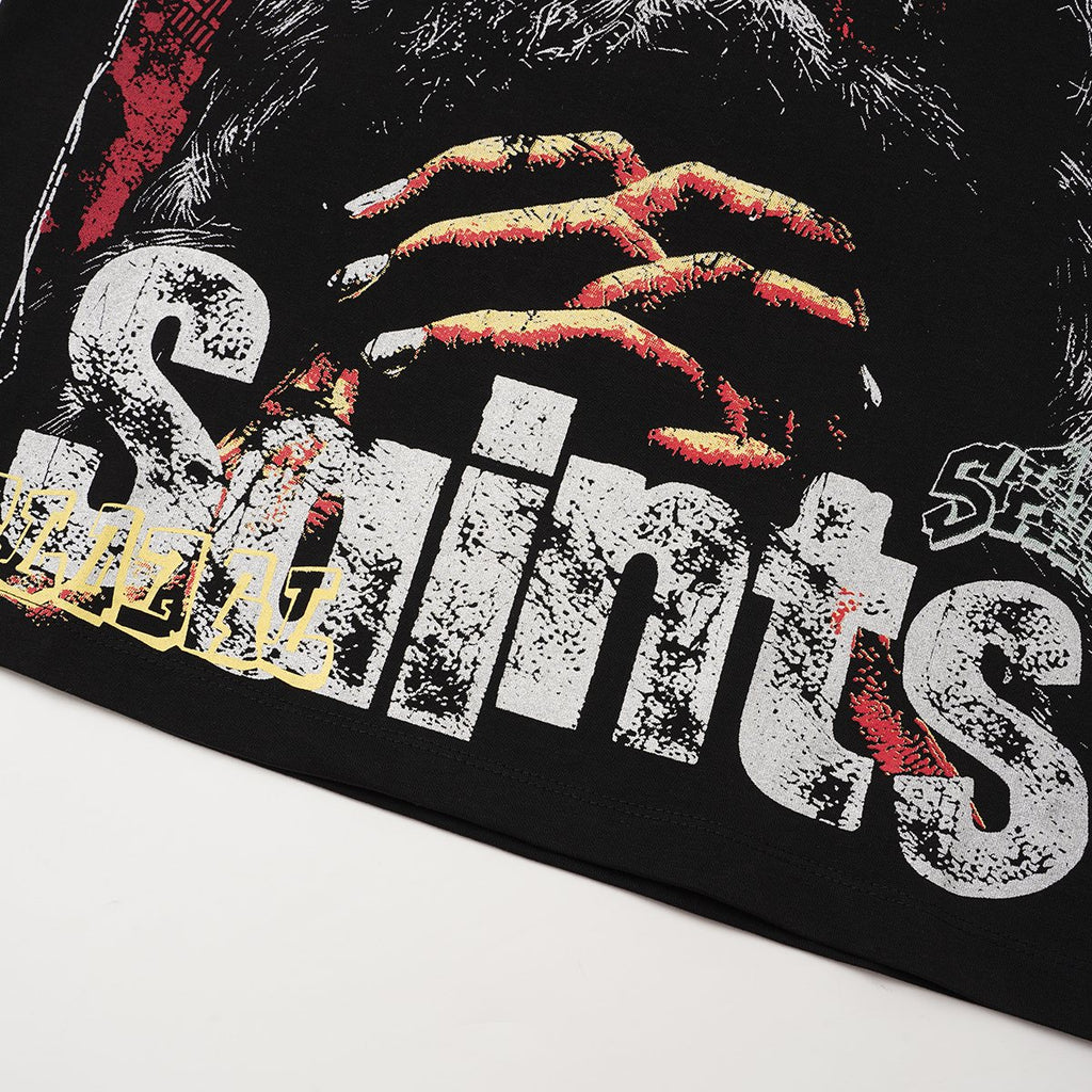 SAINT Portrait Graphic T-Shirt — detail