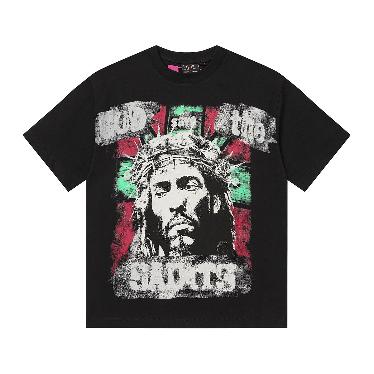 SAINT Jesus Graphic Short-Sleeve T-Shirt — hero