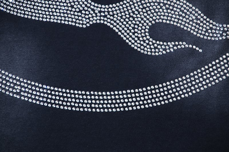 Hellstar Rhinestone Graphic T-Shirt — detail