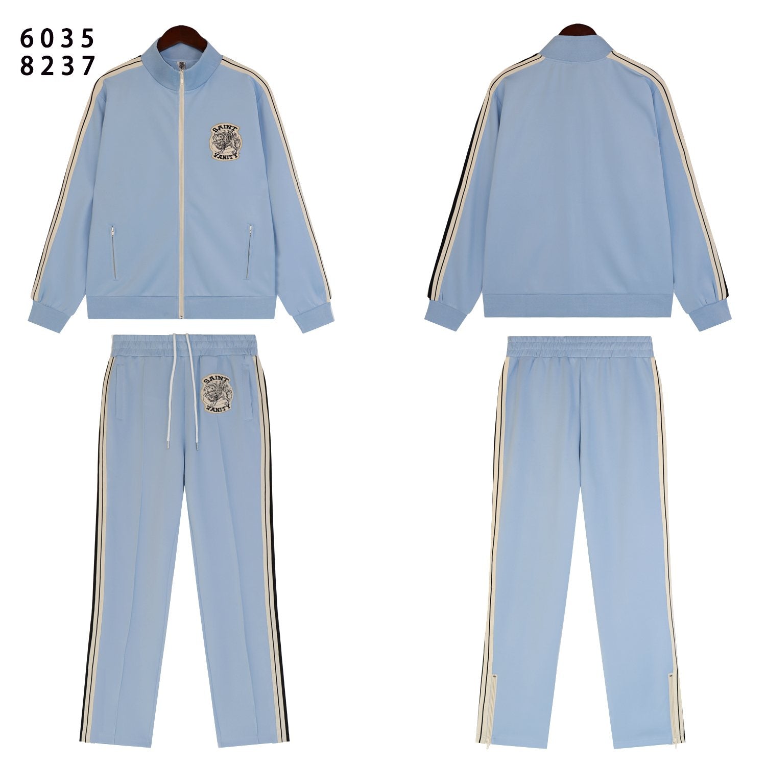 SAINT Side-Stripe Tracksuit Matching Set — hero