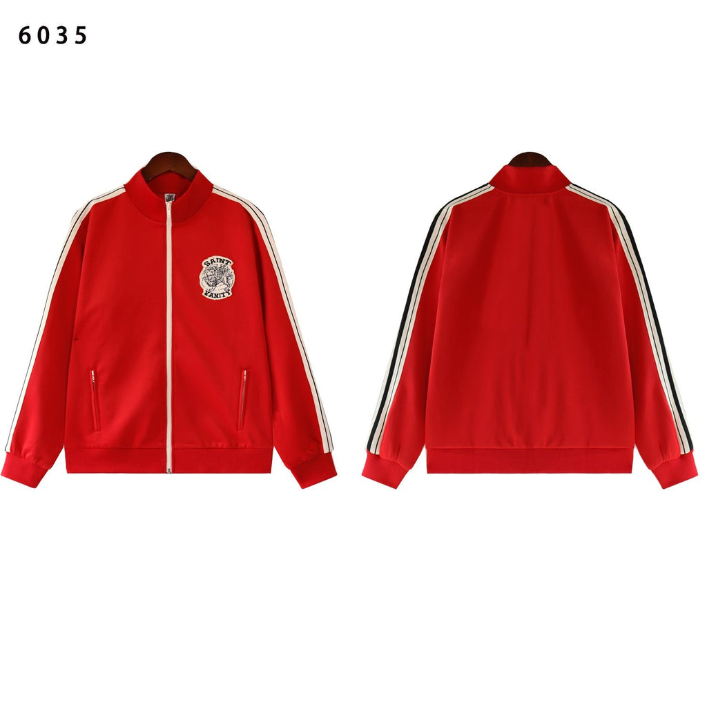 SAINT Side-Stripe Tracksuit Matching Set — front