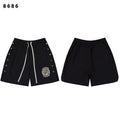 SAINT Vanity Embroidered Patch Shorts — hero