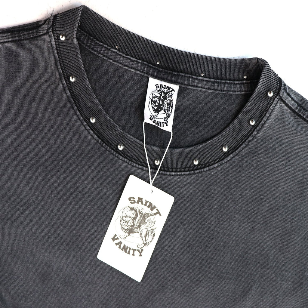 SAINT Vanity Washed Graphic Short-Sleeve Set — hang_tag