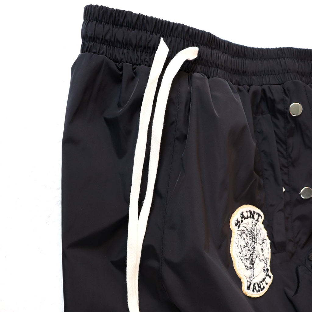 SAINT Vanity Patch Hooded Jacket & Snap-Pant Matching Set — detail