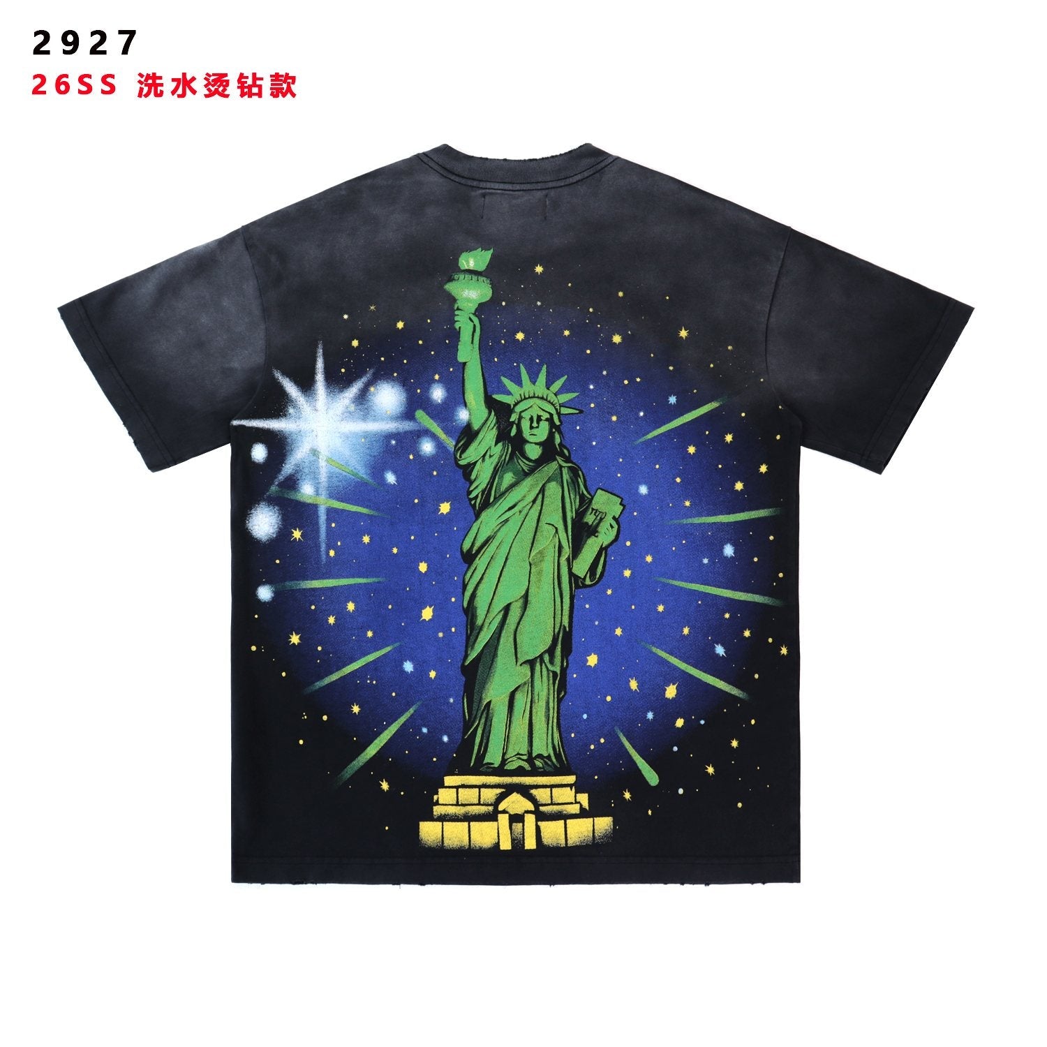 Valley Dreams Statue of Liberty Graphic T-Shirt — hero