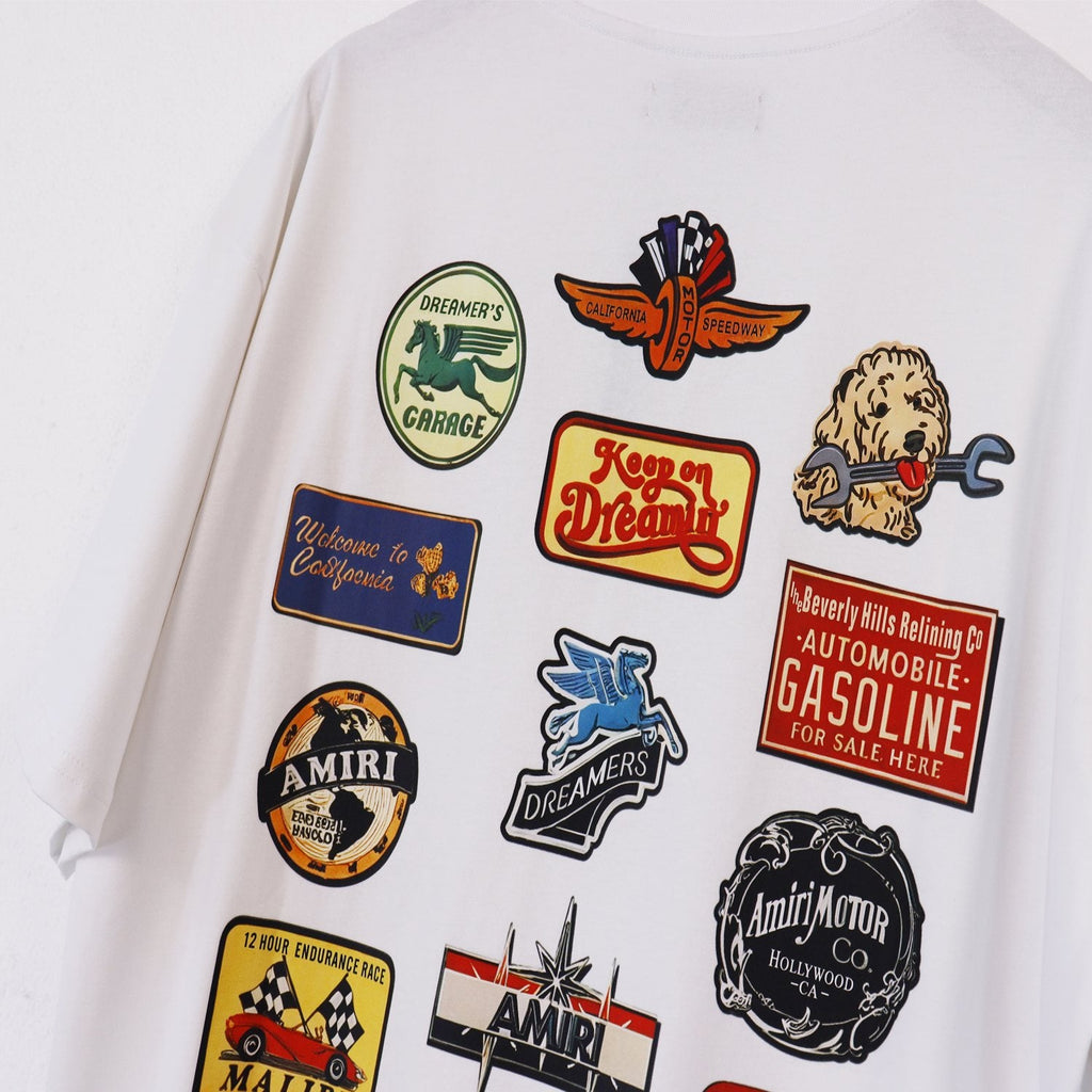 AMIRI Multi-Patch Back Graphic T-Shirt — detail