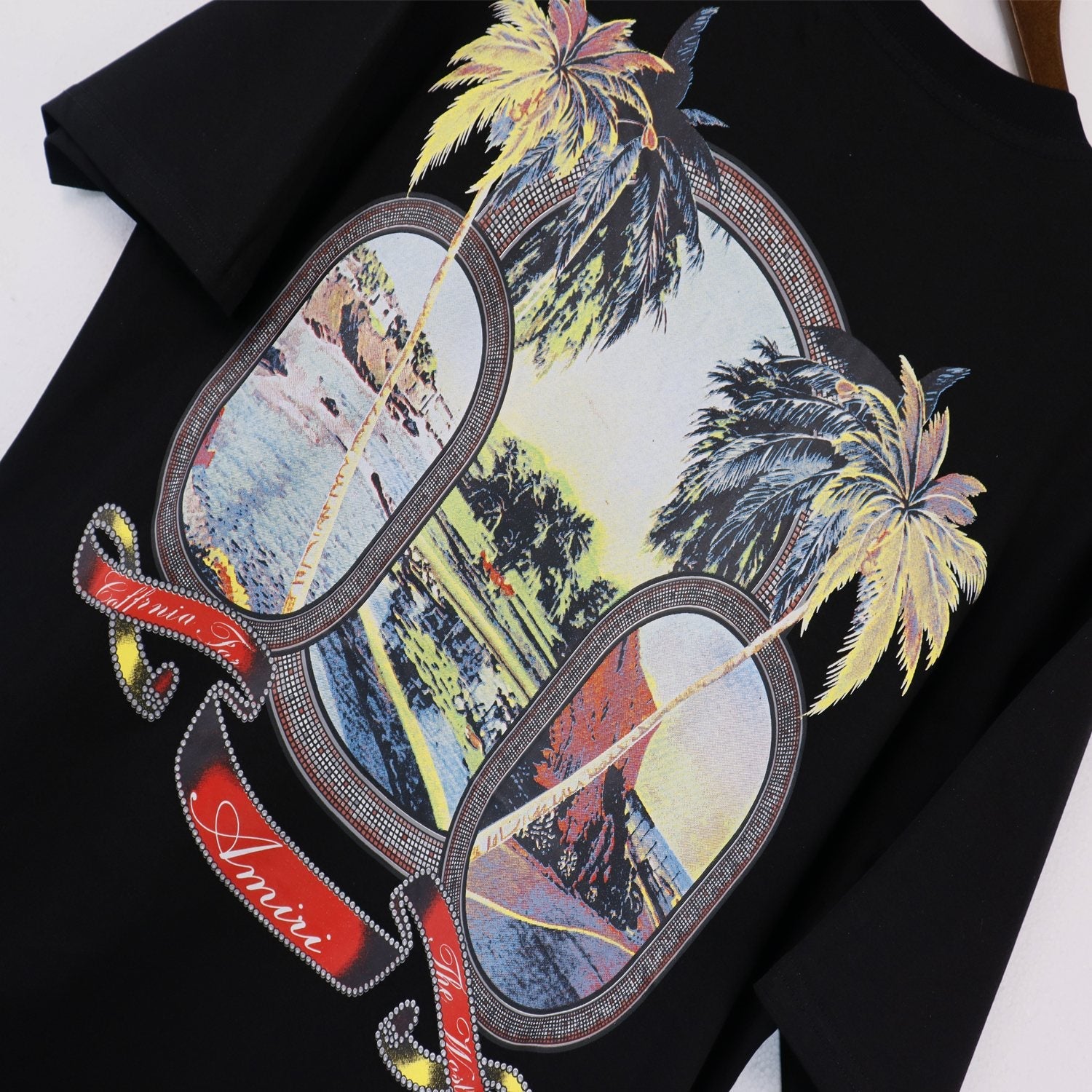 AMIRI Paradise Palm Graphic T-Shirt — back