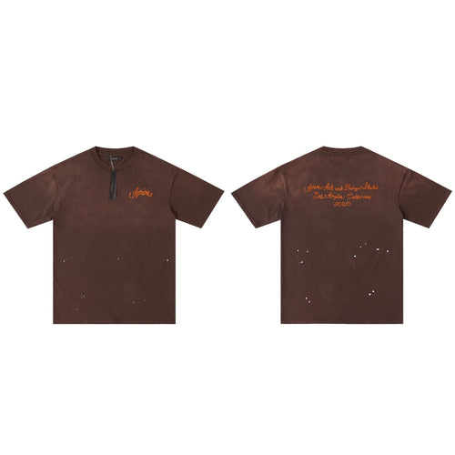 AMIRI Design Studio Paint-Splatter T-Shirt — hero