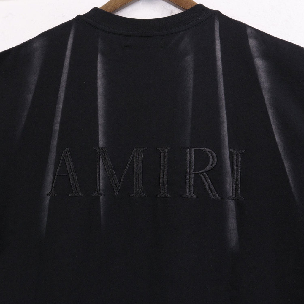 AMIRI Washed Embroidered T-Shirt & Shorts Set — detail