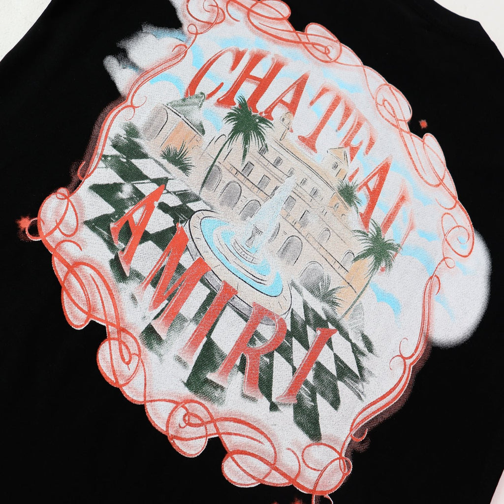 AMIRI Chateau Castle Graphic T-Shirt — detail
