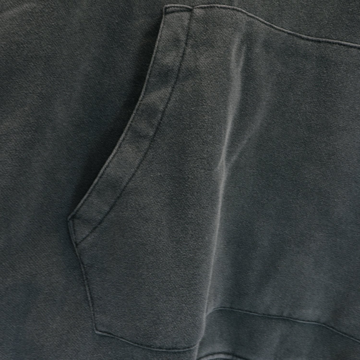 AMIRI Washed Dark Gray Graphic Hoodie — detail