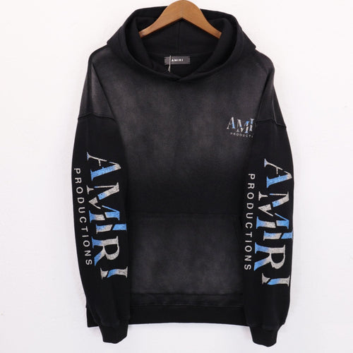 AMIRI Theatre Masks Rose Graphic Hoodie — hero