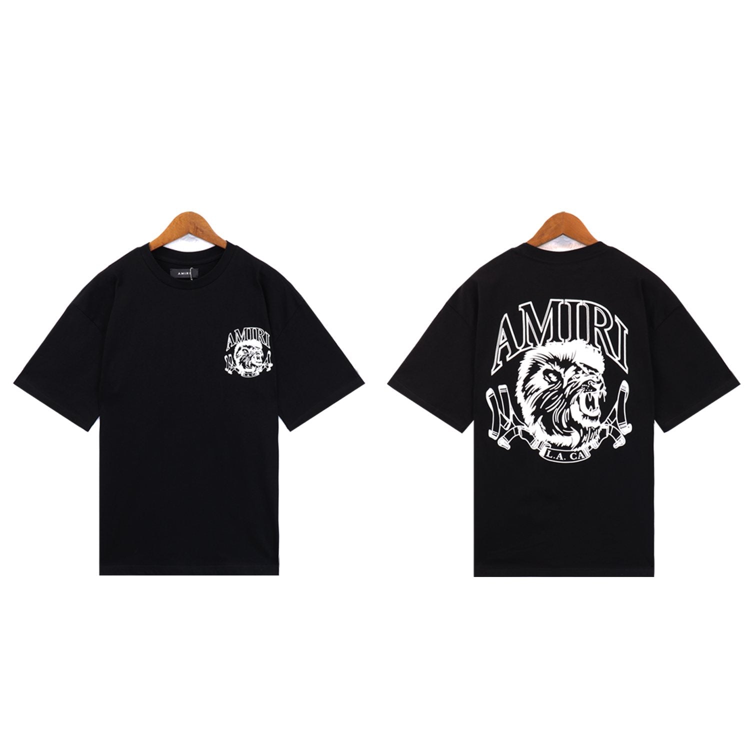 AMIRI Lion Outline Graphic T-Shirt — front