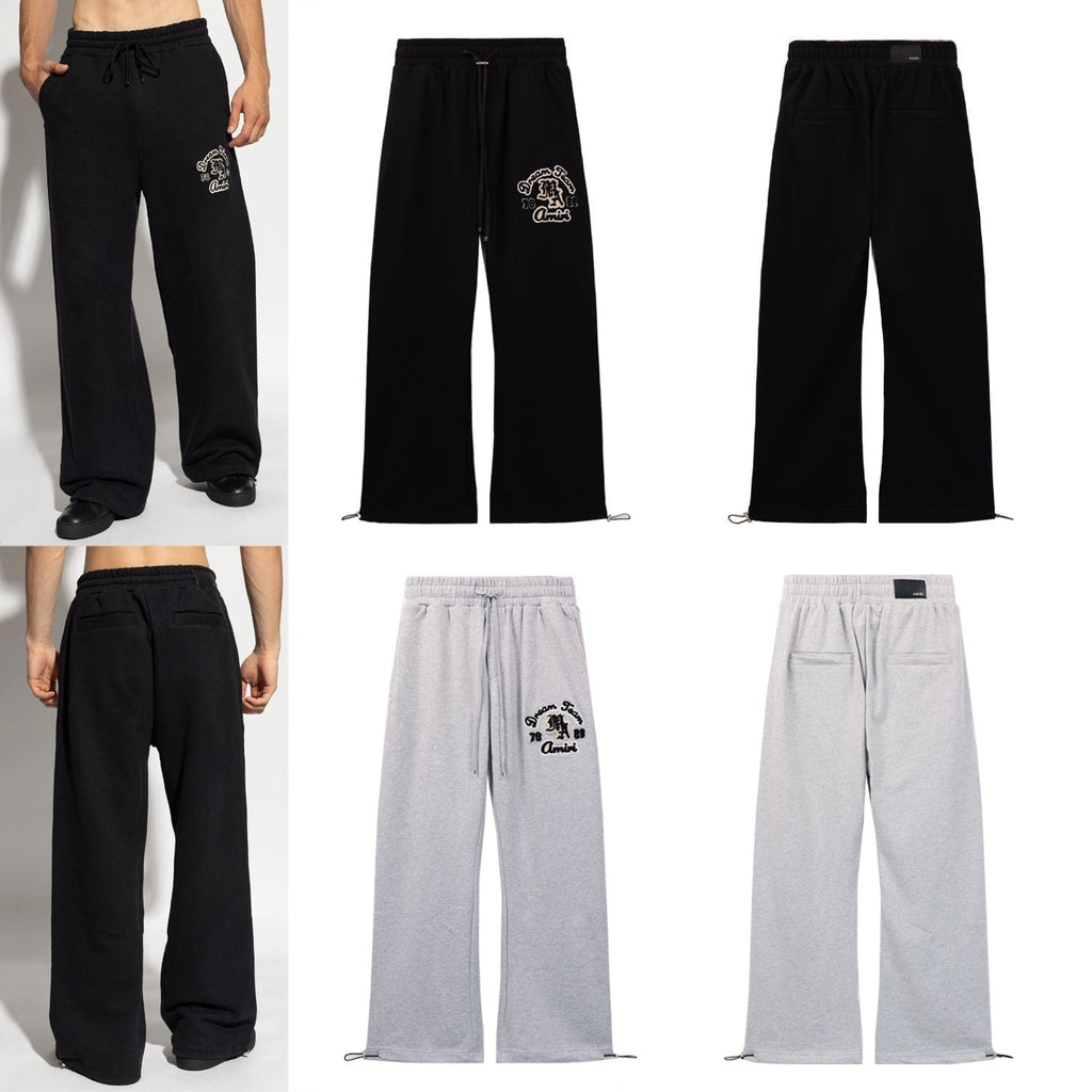 AMIRI Embroidered Leg Graphic Sweatpants — comparison