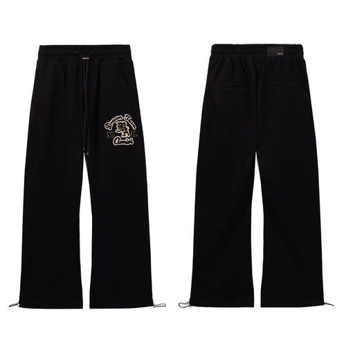 AMIRI Embroidered Leg Graphic Sweatpants — front