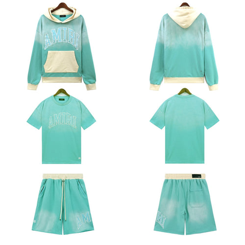 AMIRI Collegiate Wordmark Three-Piece Matching Set — front