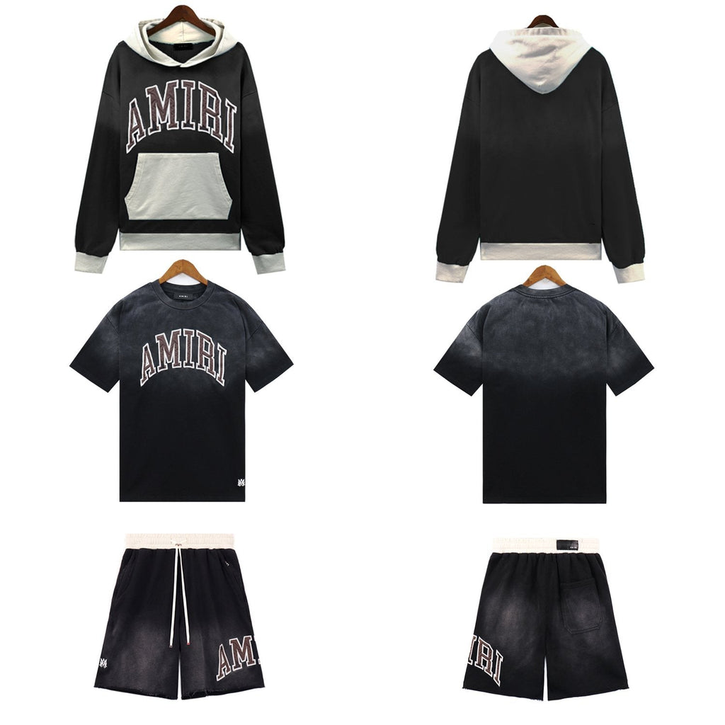 AMIRI Collegiate Wordmark Three-Piece Matching Set — hero