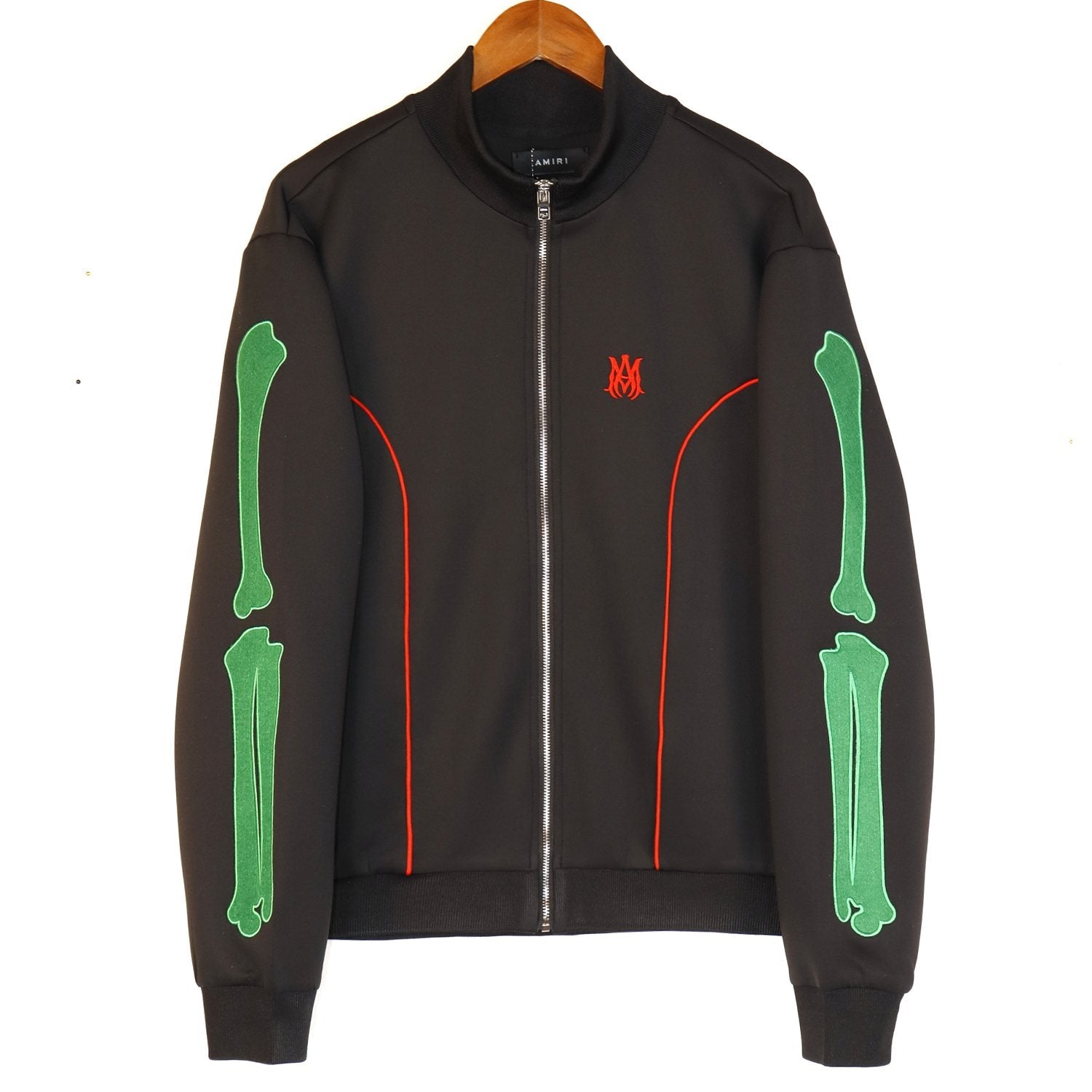 AMIRI Bones Track Jacket & Pants Matching Set — front