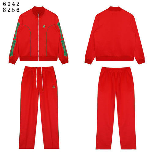 AMIRI Bones Track Jacket & Pants Matching Set — front