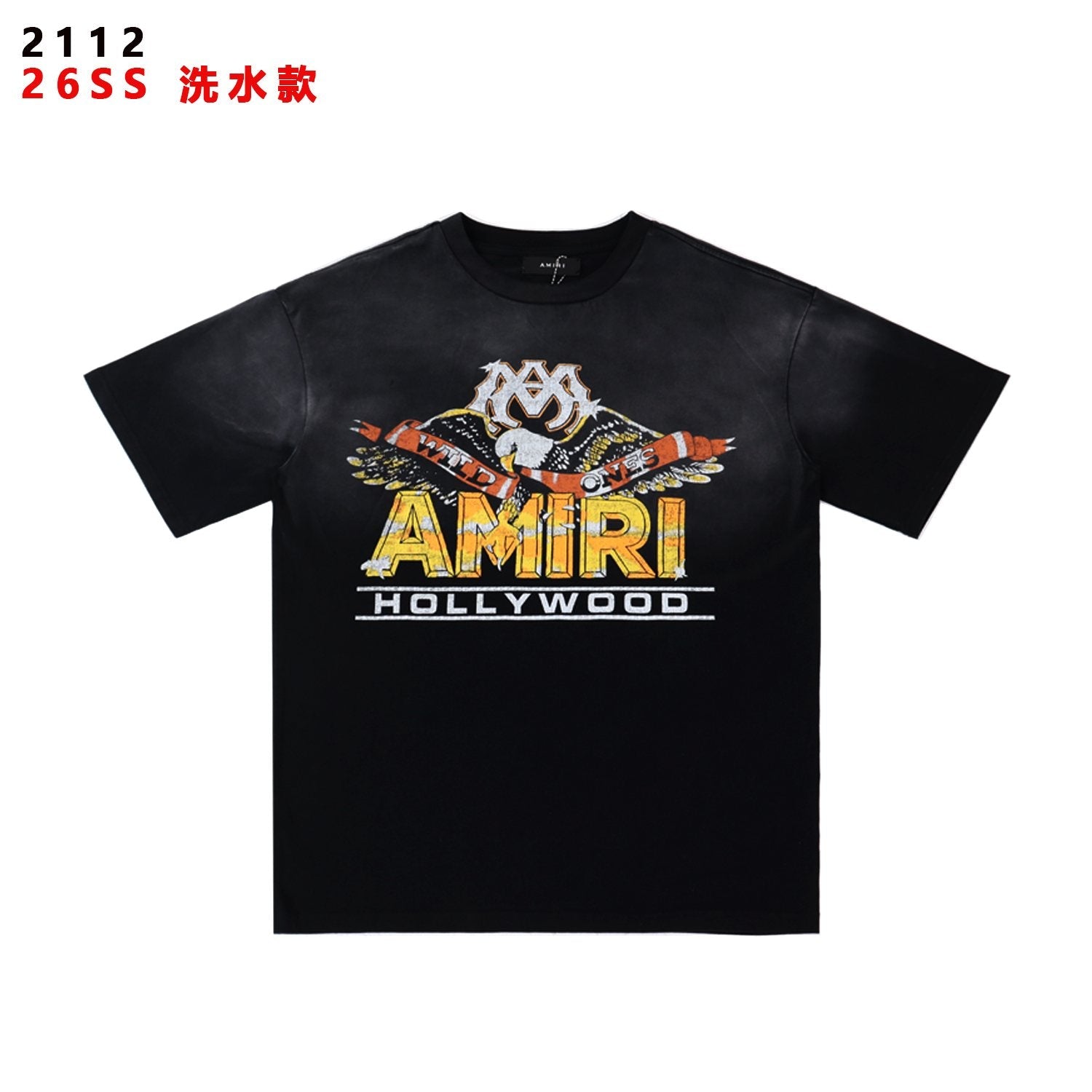 AMIRI Always First Eagle Graphic T-Shirt — hero