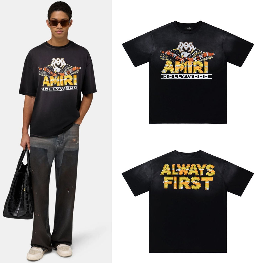 AMIRI Always First Eagle Graphic T-Shirt — context