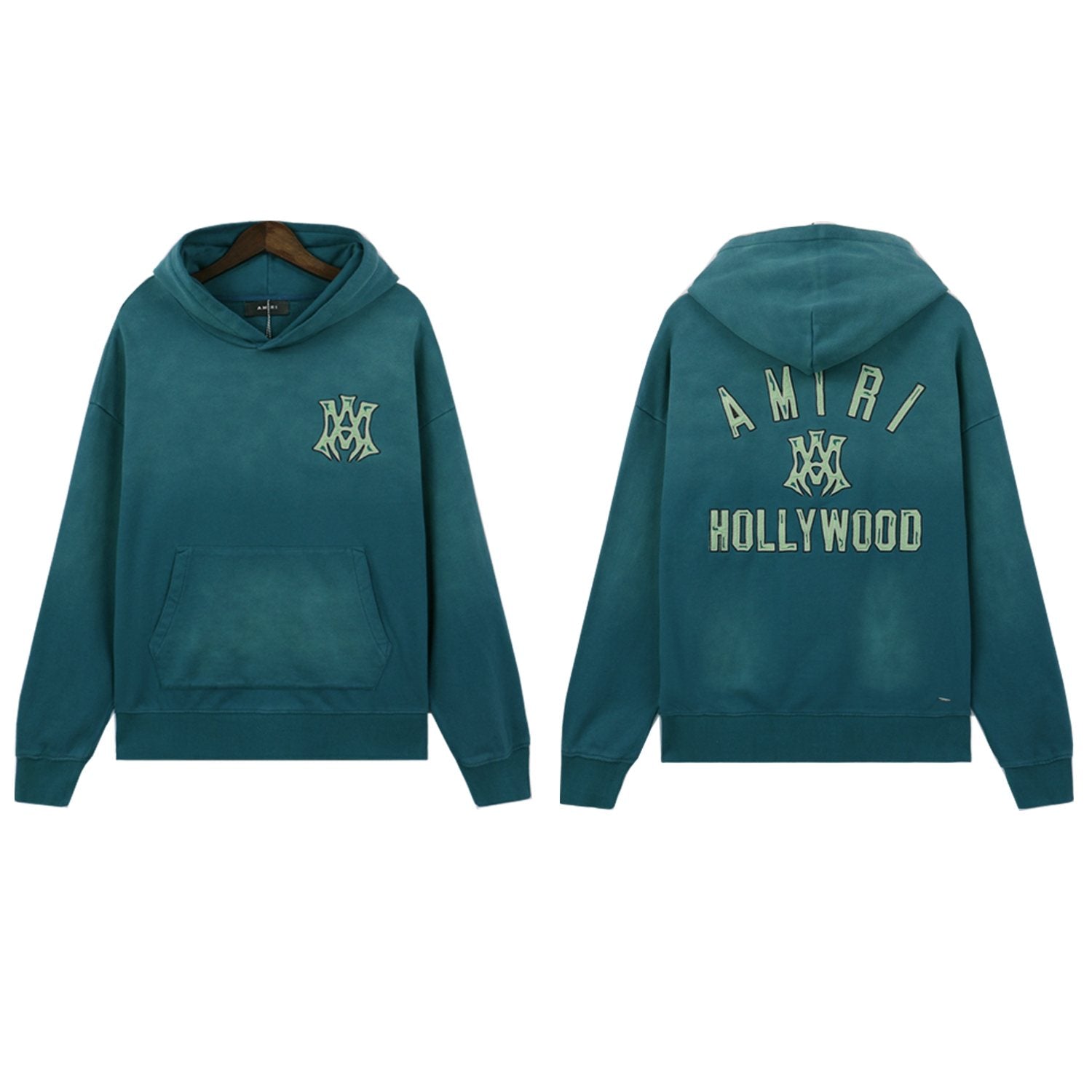 AMIRI Hollywood Collegiate Graphic Hoodie — front