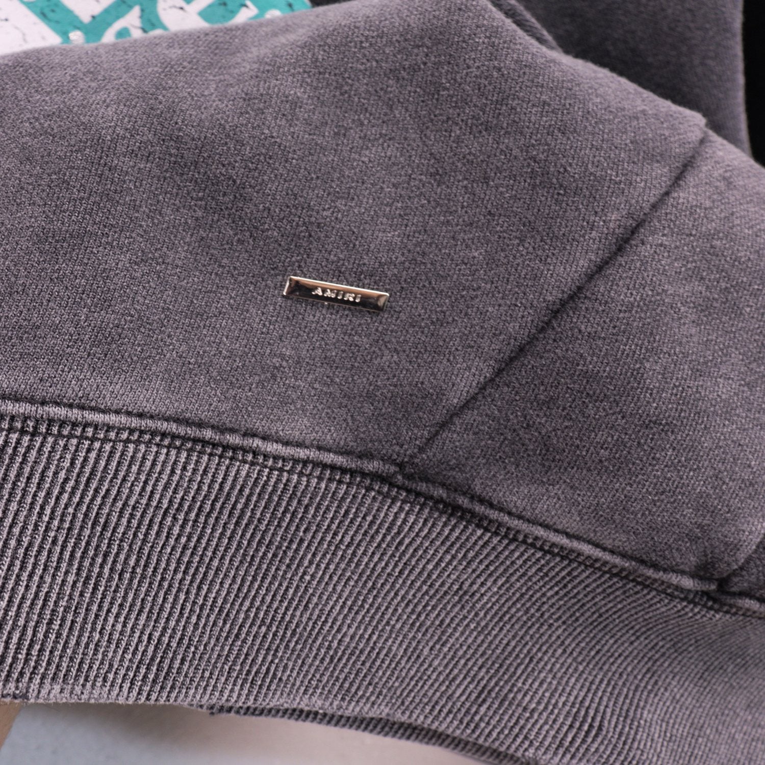 AMIRI Vintage Crystal Lounge Graphic Hoodie — detail