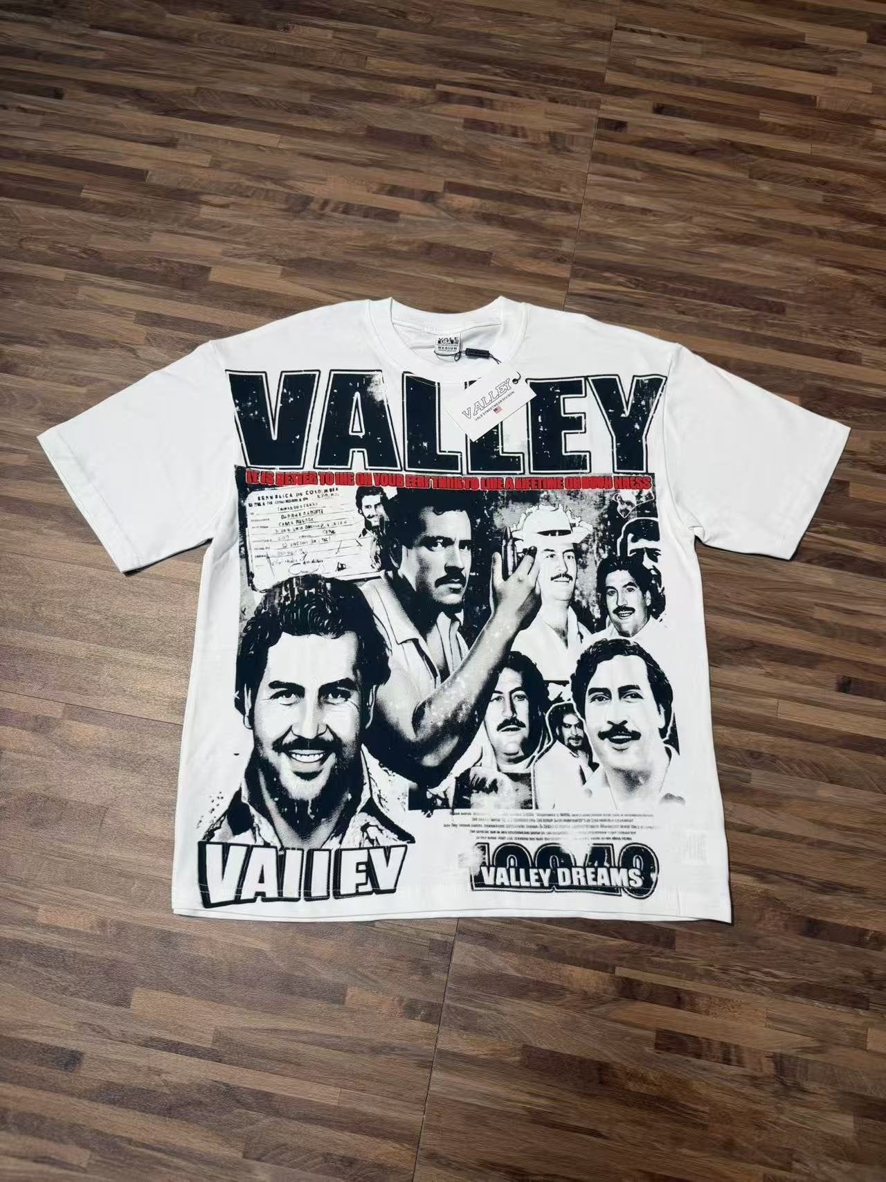 VALLEY Portrait Collage Graphic T-Shirt — context