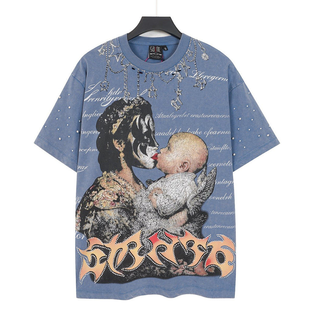 SAINT Washed Rock Graphic Short-Sleeve T-Shirt — hero