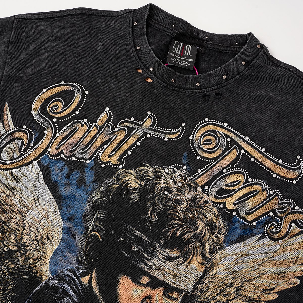 SAINT Tears Angel Graphic Short-Sleeve T-Shirt — detail