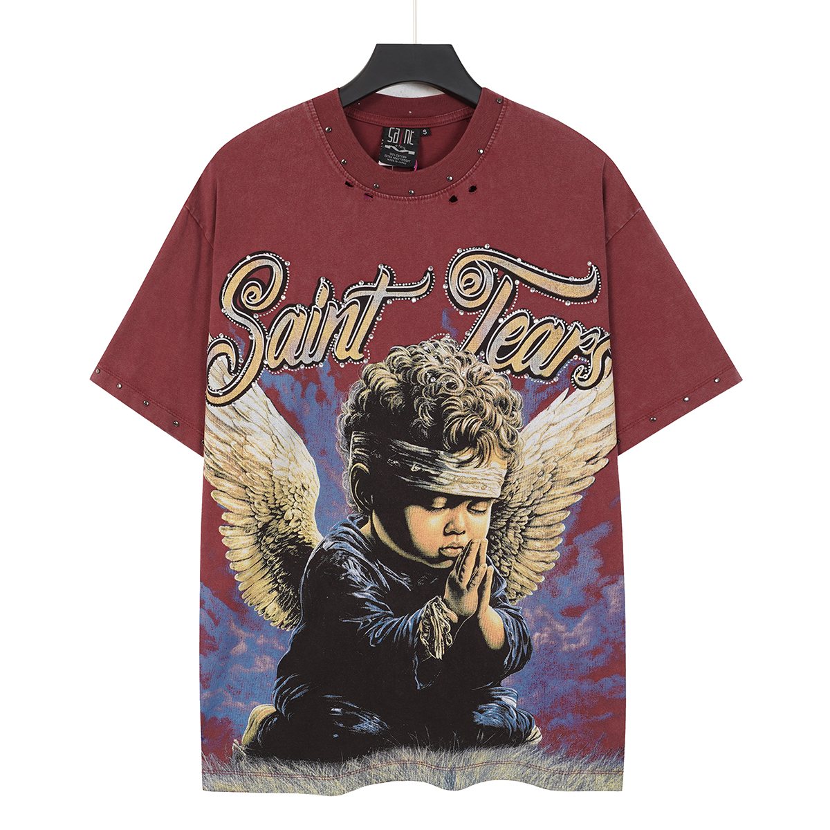 SAINT Tears Angel Graphic Short-Sleeve T-Shirt — hero