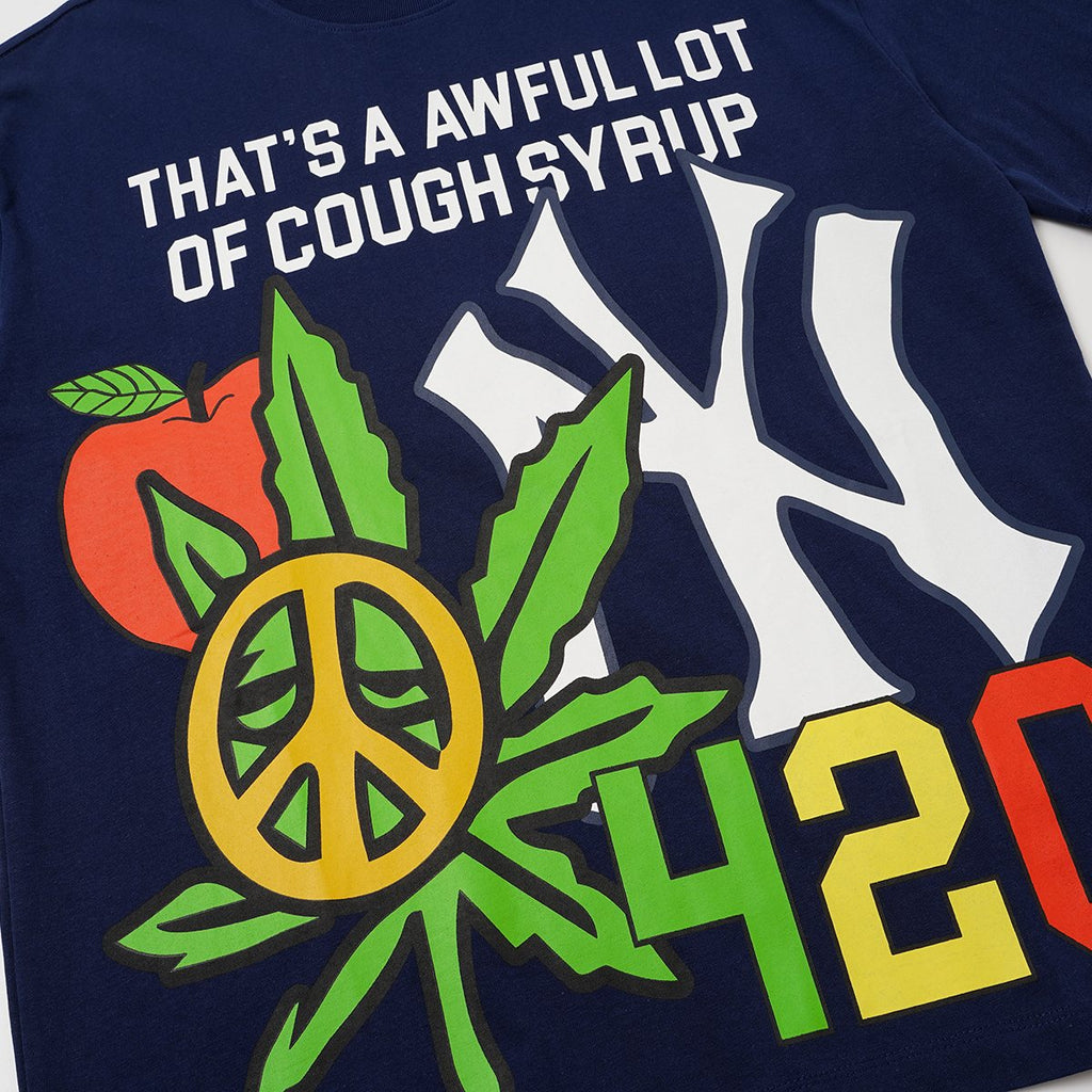 THAT'S A AWFUL LOT OF COUGH SYRUP Front & Back Graphic T-Shirt — detail