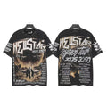 Hellstar Disco Tour Graphic T-Shirt — front