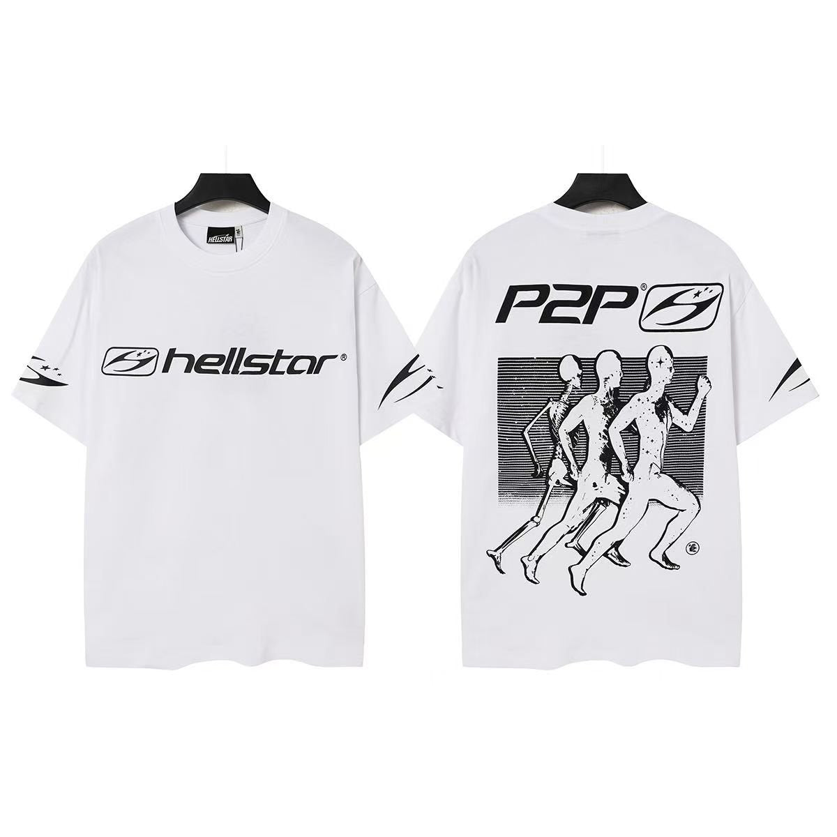 Hellstar P2P Runner Graphic T-Shirt — front
