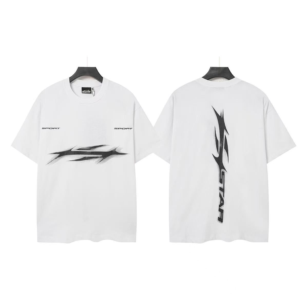 Hellstar Blurred Speed Logo T-Shirt — front