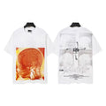 Hellstar Orange Head Illustration T-Shirt — front