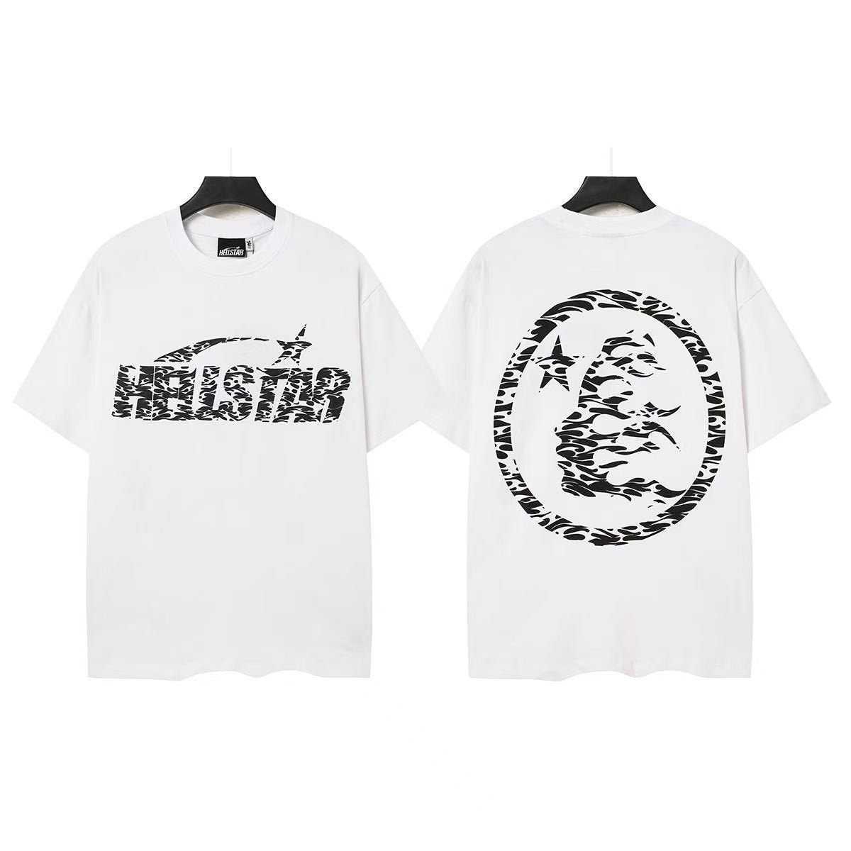 Hellstar Circle Face Graphic T-Shirt — front