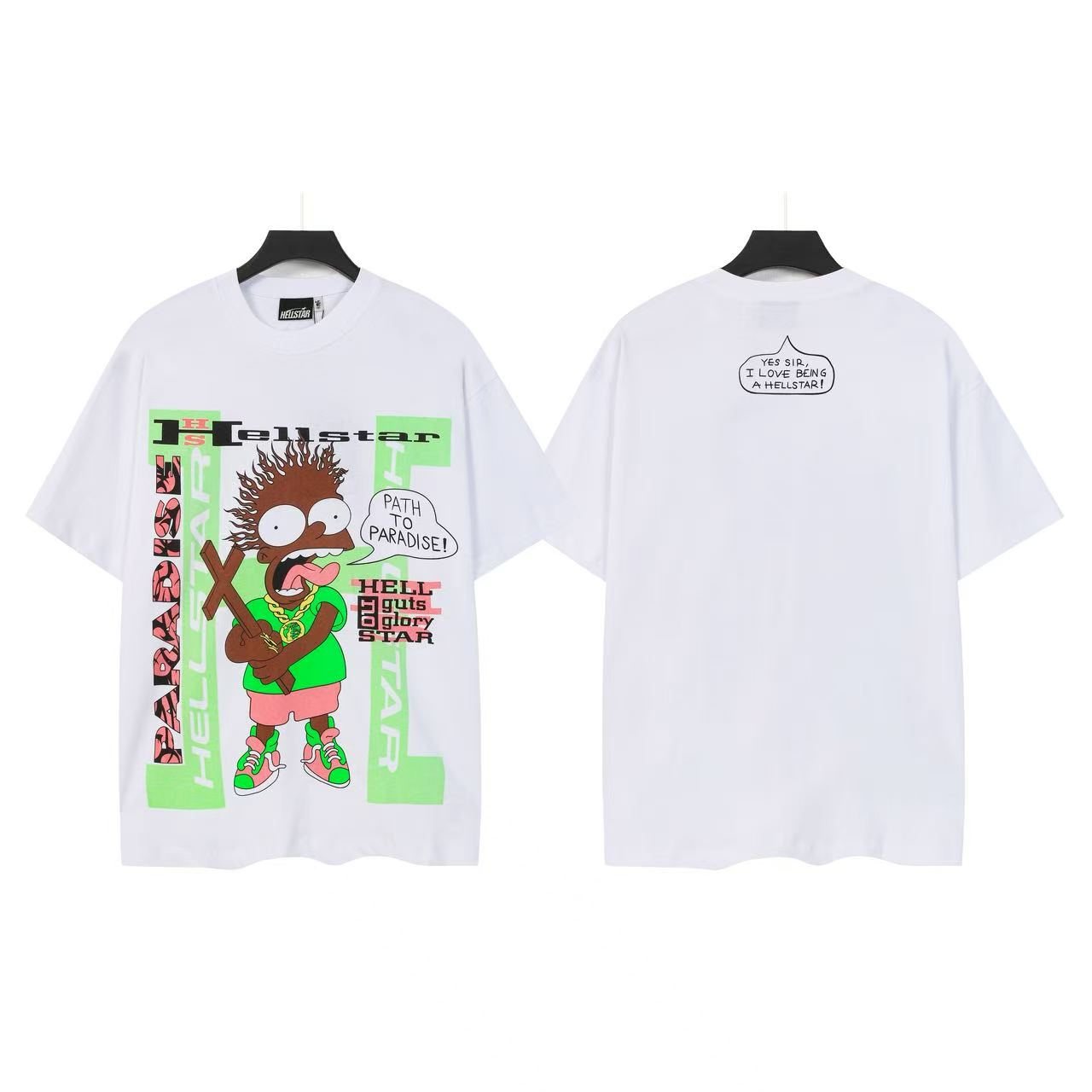 Hellstar Path To Paradise Graphic T-Shirt — front