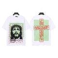 Hellstar Savior Cross Graphic T-Shirt — front