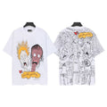 Hellstar Cartoon Face Allover Graphic T-Shirt — front