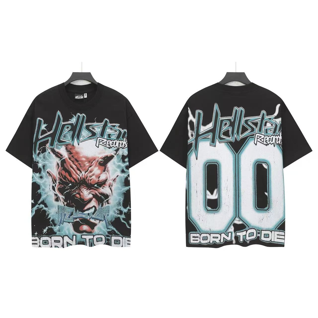 Hellstar Born To Die 00 Graphic T-Shirt — front
