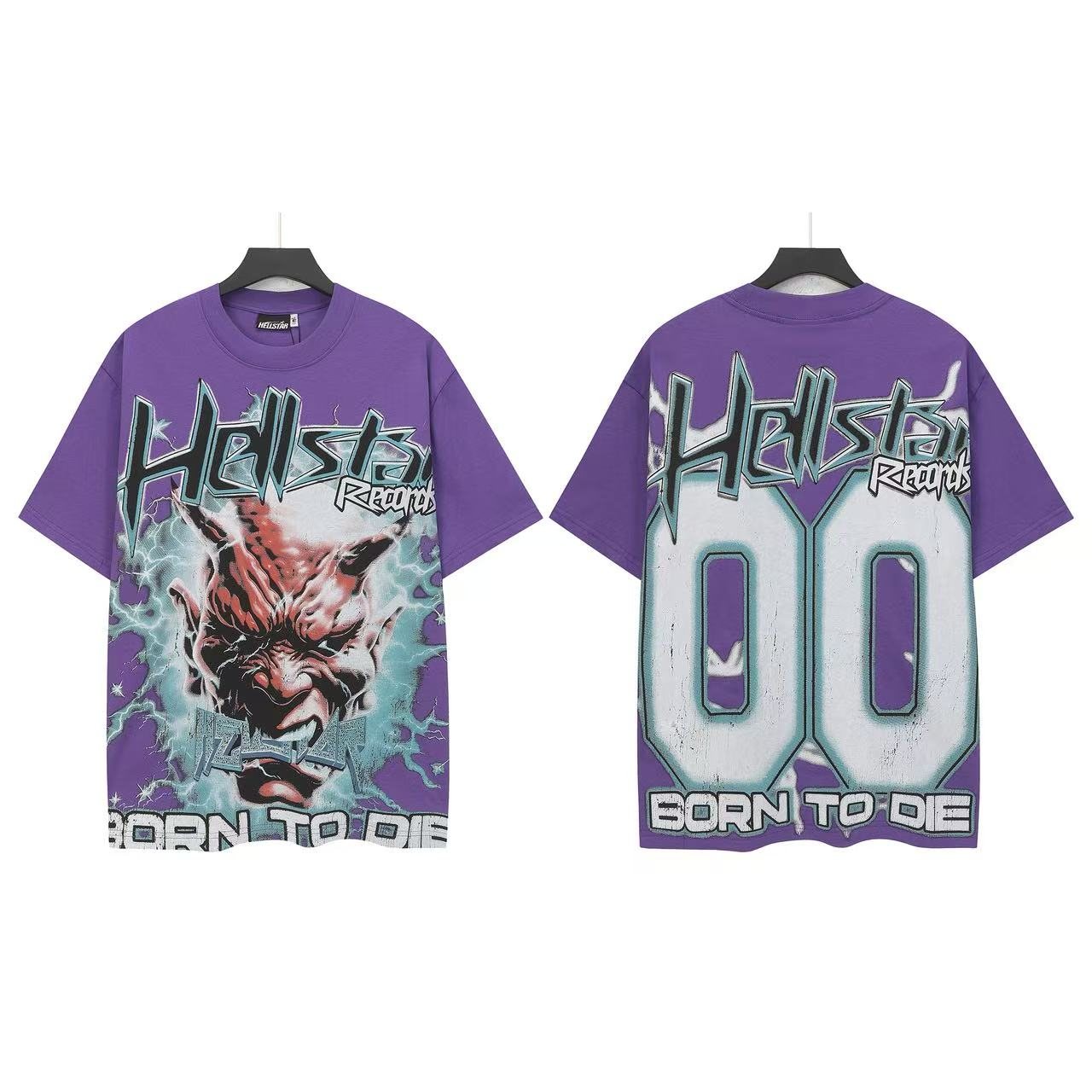 Hellstar Born To Die 00 Graphic T-Shirt — front