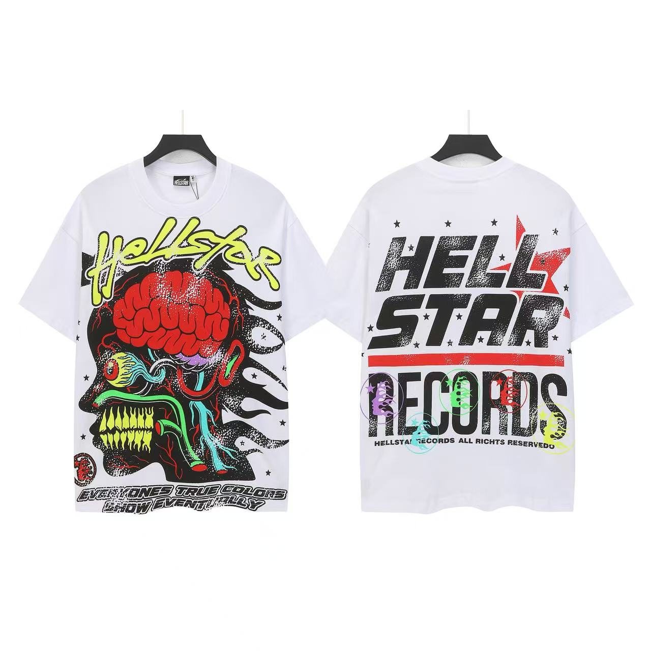 Hellstar Zombie Records Graphic T-Shirt — front
