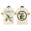 Hellstar Path to Paradise Crescent Graphic T-Shirt — front