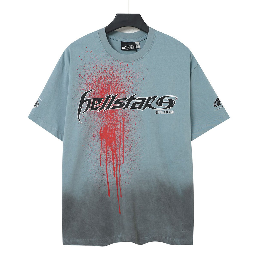 Hellstar Splatter Gradient Graphic T-Shirt — hero