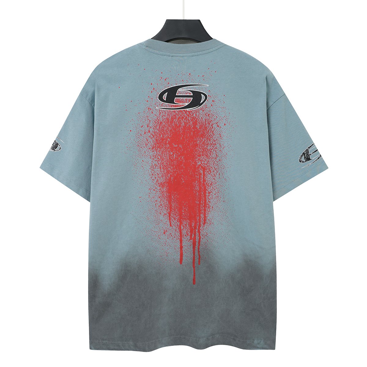 Hellstar Splatter Gradient Graphic T-Shirt — back
