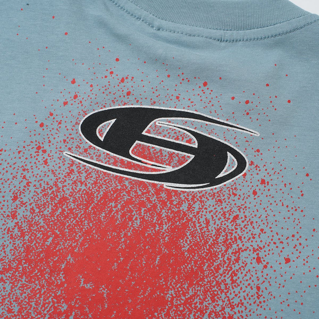 Hellstar Splatter Gradient Graphic T-Shirt — detail