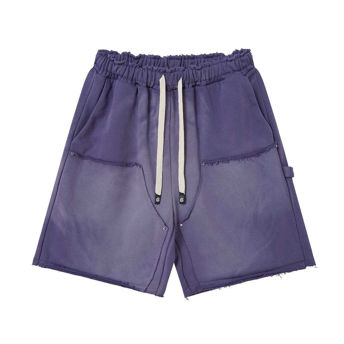 Godspeed Rear Pocket Graphic Cargo Sweat Shorts — front