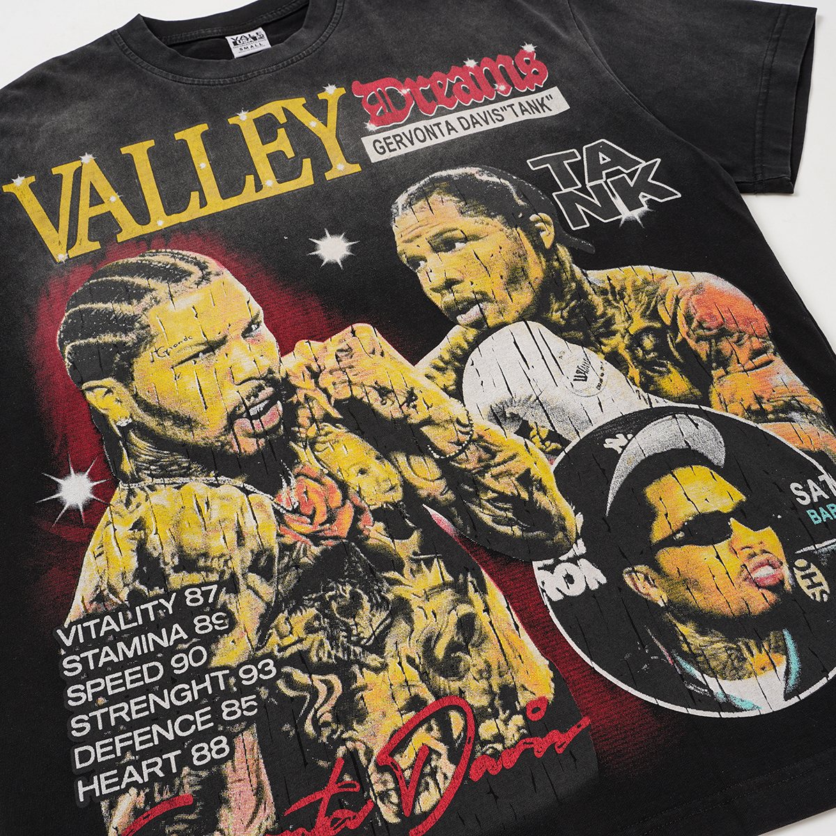 VALLEY Gervonta Davis Tank Graphic T-Shirt — detail