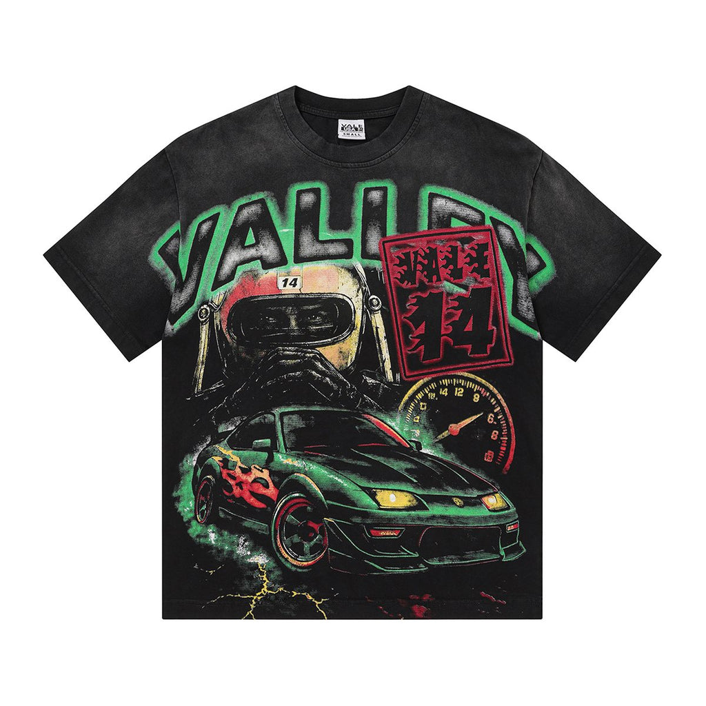 VALLEY 14 Racing Car Graphic T-Shirt — hero